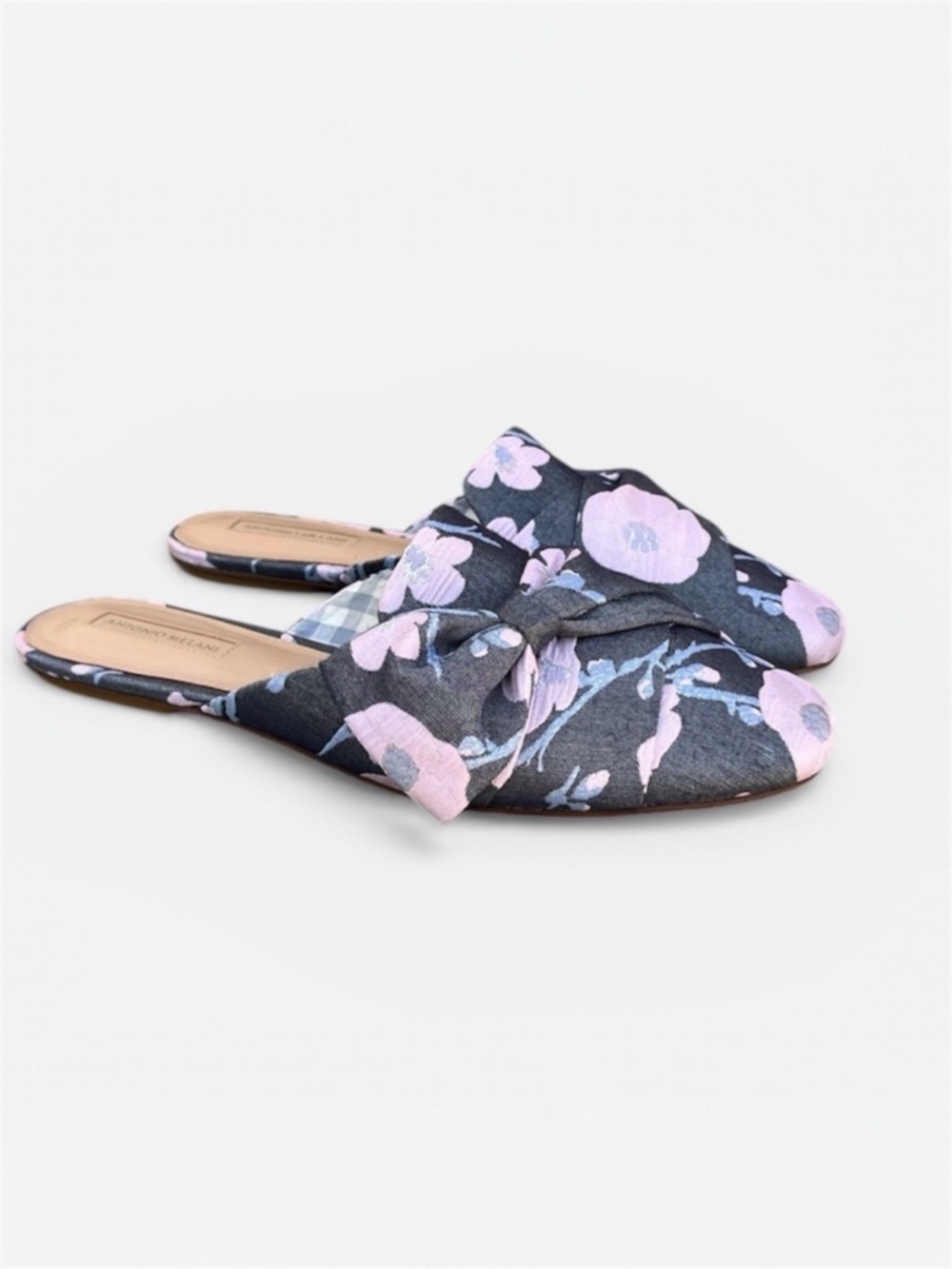 Antonio Melani “Mohana” Floral Print Bow Slip-on Mule Size 8